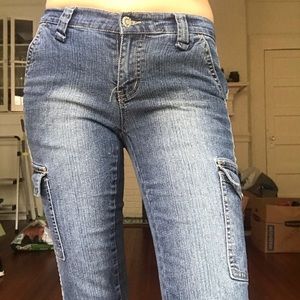 Y2K low waist jeans